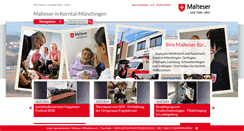 Desktop Screenshot of malteser-korntal.de
