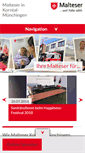 Mobile Screenshot of malteser-korntal.de